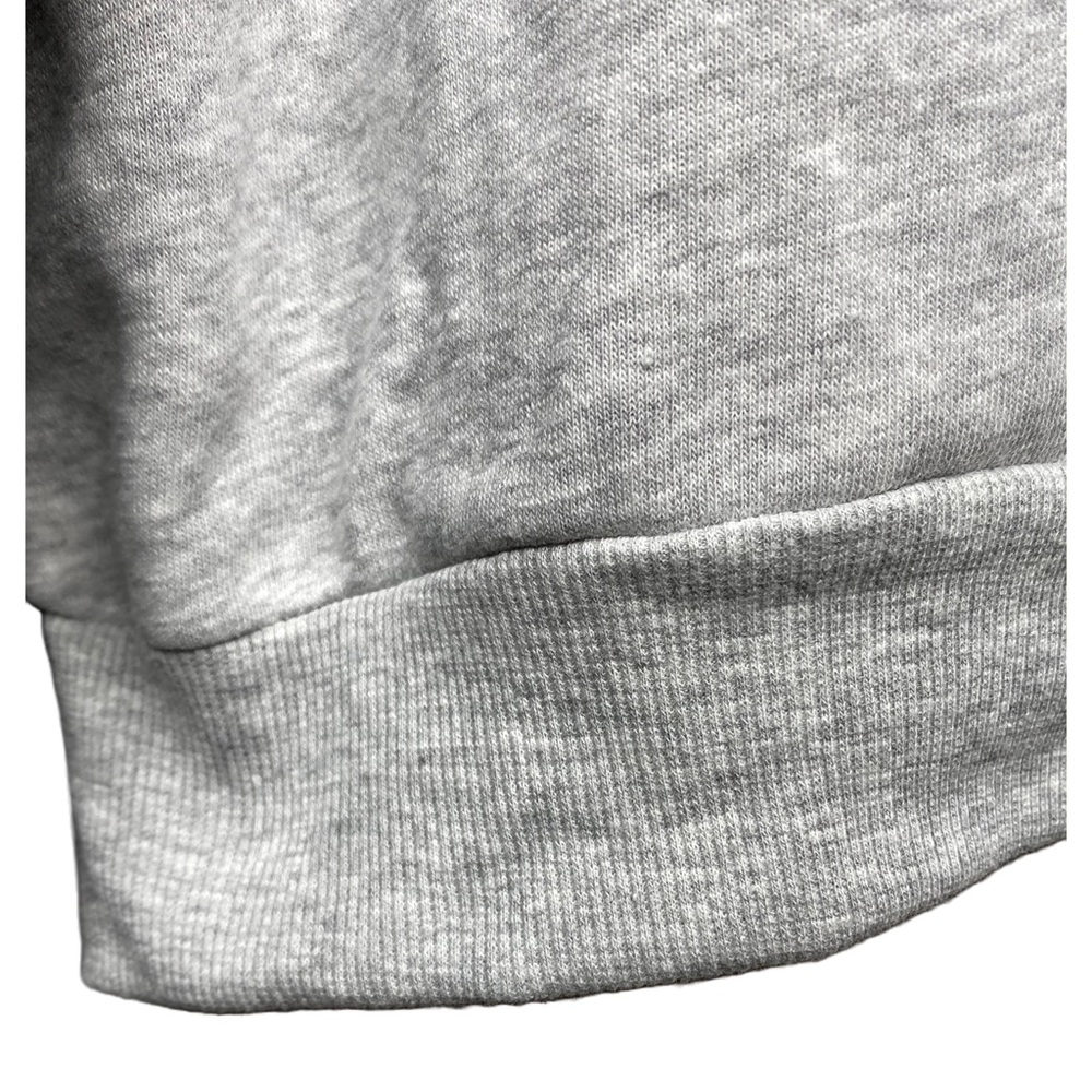 Zoe + Liv Malibu Tennis Club Graphic Heather Gray Zippered Sweatshirt Size XXL - Picture 10 of 13